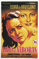 The Snake Pit - Spanish Movie Poster (xs thumbnail)