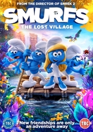 Smurfs: The Lost Village - British Movie Cover (xs thumbnail)