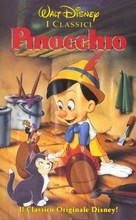Pinocchio - Italian VHS movie cover (xs thumbnail)