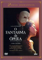 The Phantom Of The Opera - Portuguese DVD movie cover (xs thumbnail)