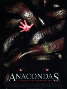 Anacondas: The Hunt For The Blood Orchid - French Movie Poster (xs thumbnail)