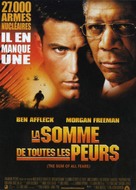 The Sum of All Fears - French Movie Poster (xs thumbnail)