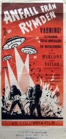 Earth vs. the Flying Saucers - Swedish Movie Poster (xs thumbnail)