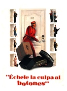 Blame It on the Bellboy - Spanish Movie Poster (xs thumbnail)