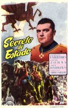 State Secret - Spanish Movie Poster (xs thumbnail)