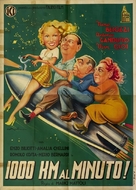 Mille chilometri al minuto - Italian Movie Poster (xs thumbnail)