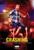 &quot;Crashing&quot; - Swedish Movie Poster (xs thumbnail)