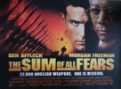 The Sum of All Fears - British Movie Poster (xs thumbnail)
