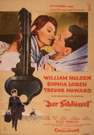 The Key - German Movie Poster (xs thumbnail)