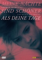 Mes nuits sont plus belles que vos jours - German DVD movie cover (xs thumbnail)