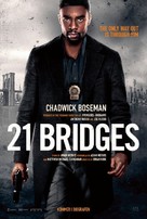 21 Bridges - Danish Movie Poster (xs thumbnail)