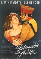The Loves of Carmen - German Movie Poster (xs thumbnail)