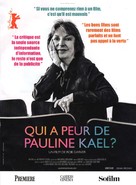 What She Said: The Art of Pauline Kael - French Movie Poster (xs thumbnail)