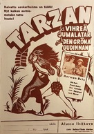 Tarzan and the Green Goddess - Finnish poster (xs thumbnail)