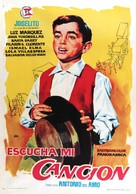 Escucha mi canci&oacute;n - Spanish Movie Poster (xs thumbnail)