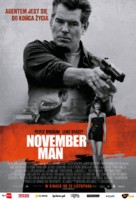 The November Man - Polish Movie Poster (xs thumbnail)