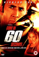 Gone In 60 Seconds - British DVD movie cover (xs thumbnail)