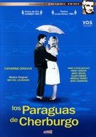Les parapluies de Cherbourg - Spanish DVD movie cover (xs thumbnail)