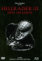 Hellraiser III: Hell on Earth - German DVD movie cover (xs thumbnail)