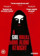 A Girl Walks Home Alone at Night - British Movie Cover (xs thumbnail)