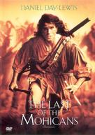 The Last of the Mohicans - Czech DVD movie cover (xs thumbnail)