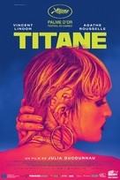 Titane - Romanian Movie Poster (xs thumbnail)