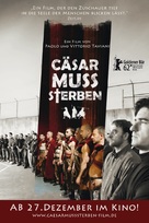 Cesare deve morire - German poster (xs thumbnail)