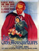 Les trois mousquetaires - French Movie Poster (xs thumbnail)