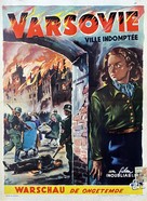 Robinson warszawski - Belgian Movie Poster (xs thumbnail)