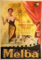 Melba - Yugoslav Movie Poster (xs thumbnail)