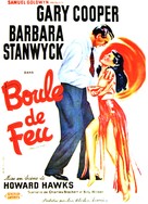 Ball of Fire - French Movie Poster (xs thumbnail)