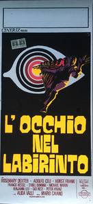 L&#039;occhio nel labirinto - Italian Movie Poster (xs thumbnail)