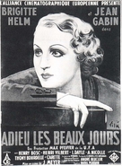 Adieu les beaux jours - French Movie Poster (xs thumbnail)