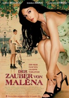 Mal&egrave;na - German Movie Poster (xs thumbnail)