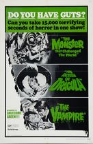 The Monster That Challenged the World - Combo movie poster (xs thumbnail)