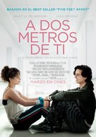 Five Feet Apart - Chilean Movie Poster (xs thumbnail)