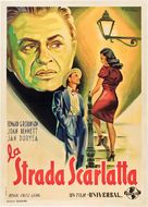 Scarlet Street - Italian Movie Poster (xs thumbnail)