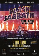 Black Sabbath the End of the End - Italian Movie Poster (xs thumbnail)