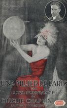 A Woman of Paris: A Drama of Fate - Spanish Movie Poster (xs thumbnail)