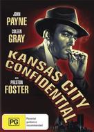 Kansas City Confidential - Australian DVD movie cover (xs thumbnail)