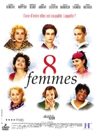 8 femmes - French DVD movie cover (xs thumbnail)