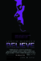 Justin Bieber&#039;s Believe - Turkish Movie Poster (xs thumbnail)