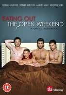 Eating Out: The Open Weekend - British DVD movie cover (xs thumbnail)