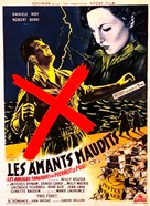 Les amants maudits - French Movie Poster (xs thumbnail)