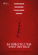 Schweigend steht der Wald - German Movie Poster (xs thumbnail)