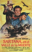 Sartana nella valle degli avvoltoi - Spanish VHS movie cover (xs thumbnail)