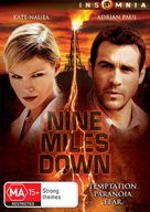 Nine Miles Down - Australian DVD movie cover (xs thumbnail)