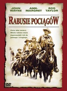 The Train Robbers - Polish DVD movie cover (xs thumbnail)