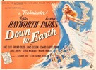 Down to Earth - British Movie Poster (xs thumbnail)