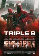 Triple 9 - Belgian Movie Poster (xs thumbnail)
